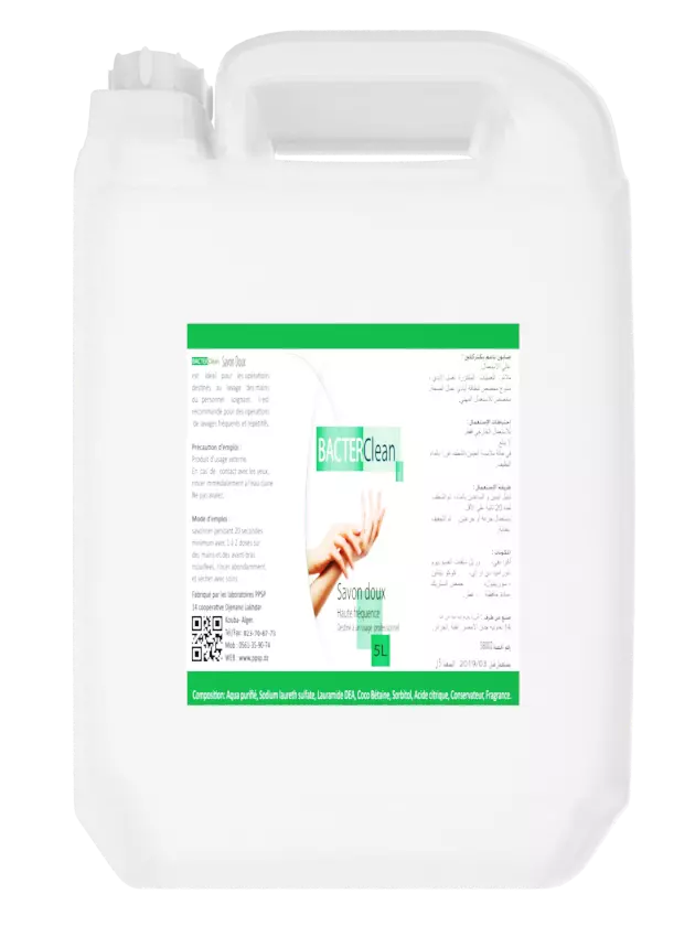 savon doux bacterclean 5l